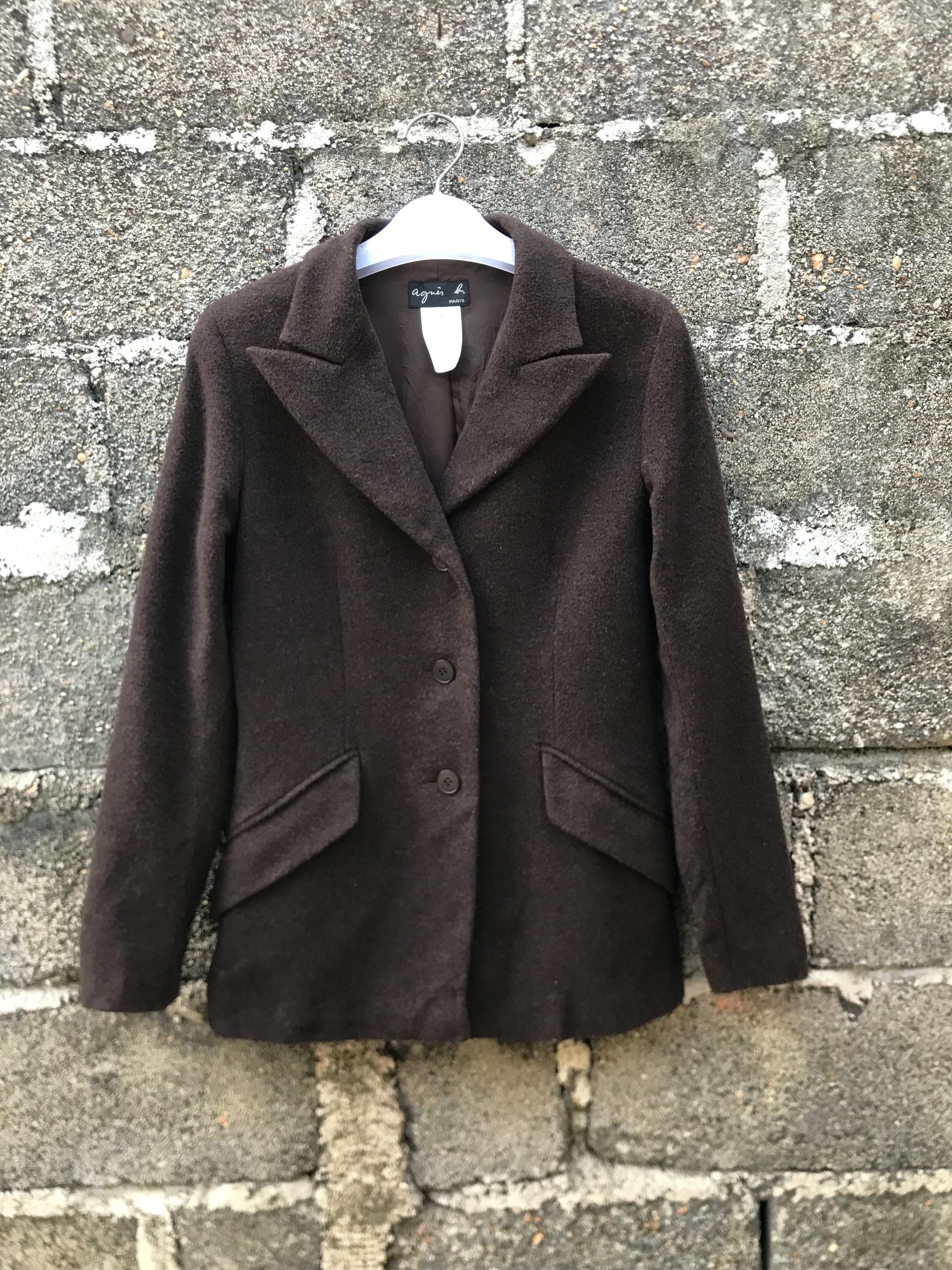 Agnes B Wool Coat - Etsy Canada