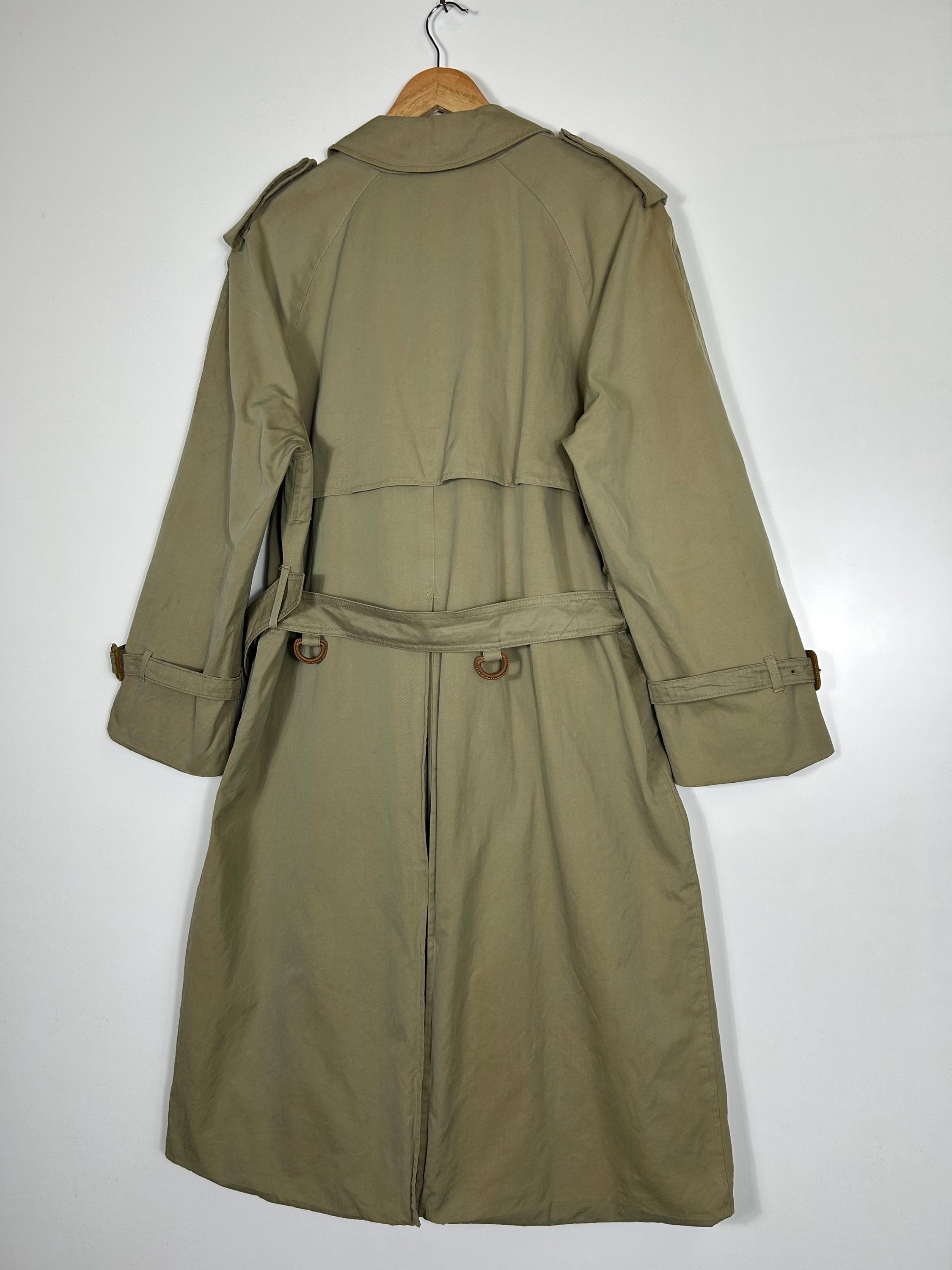 90年代ヴィンテージ アクアスキュータム ロンドン カーキ トレンチ