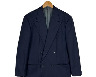 VINTAGE 90s/2000s Designer 2K GIORGIO ARMANI Cashmere Silk Tweed