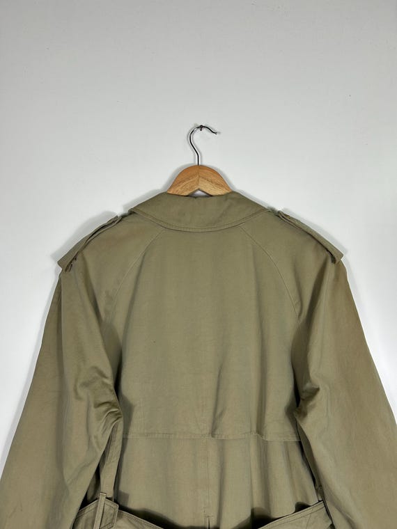 90年代ヴィンテージ アクアスキュータム ロンドン カーキ トレンチ