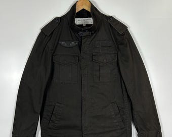 Vintage Splendid Zufriedenheit Militär Feldjacke | Inspiriert Nutzen Jacke | Grösse M