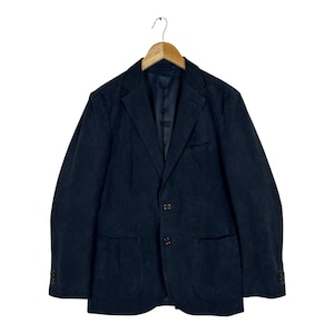 Vintage Mackintosh Philosophy Navy Blazer | Size 40 | Japanese Made | Minimalist Single Breasted Jacket