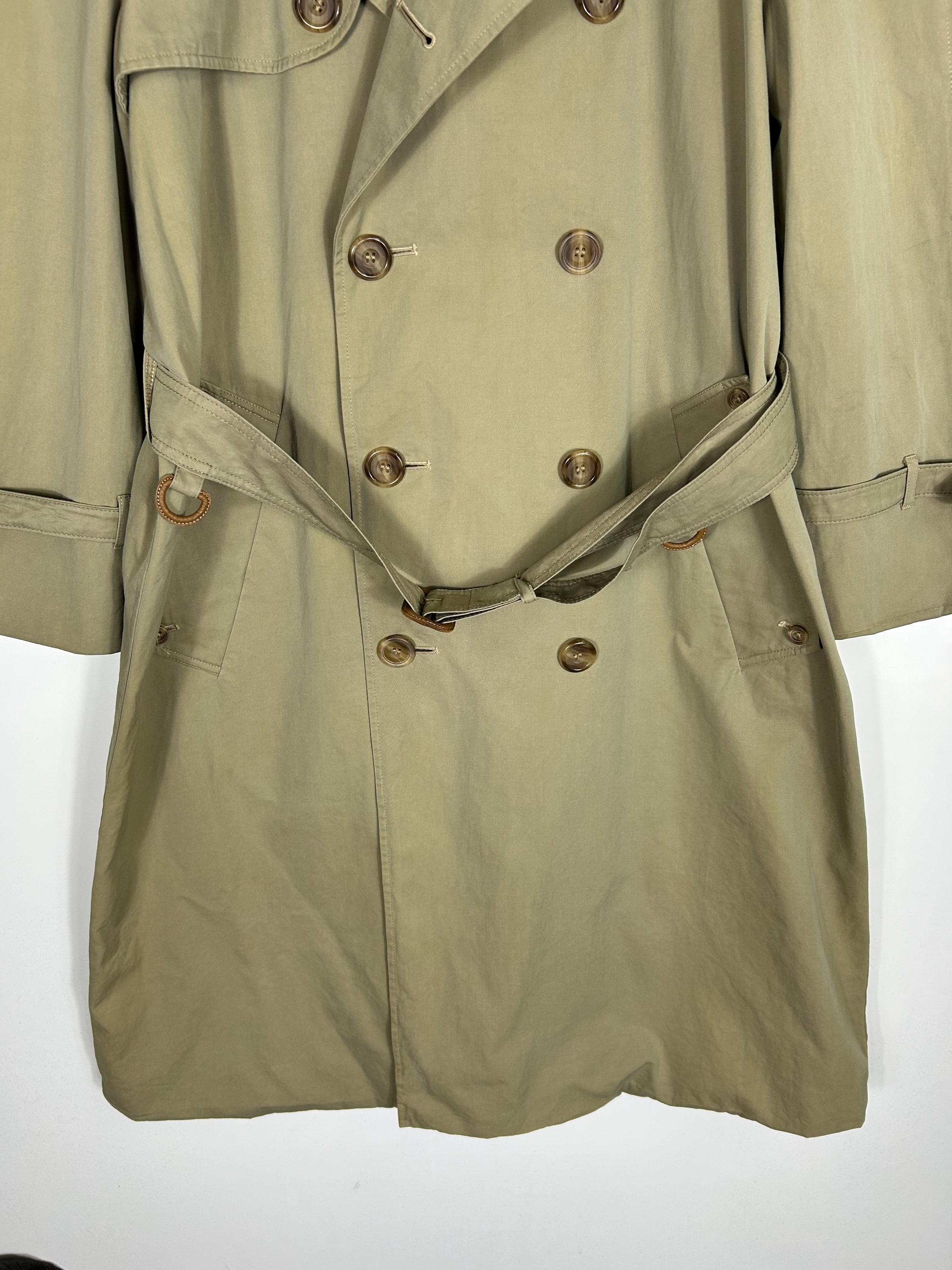 90年代ヴィンテージ アクアスキュータム ロンドン カーキ トレンチ