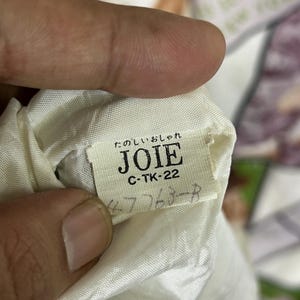 JOIE skjortklänning med litterärt tryck | Japansk konstklänning i midi-stil från 80-90-talet bild 9