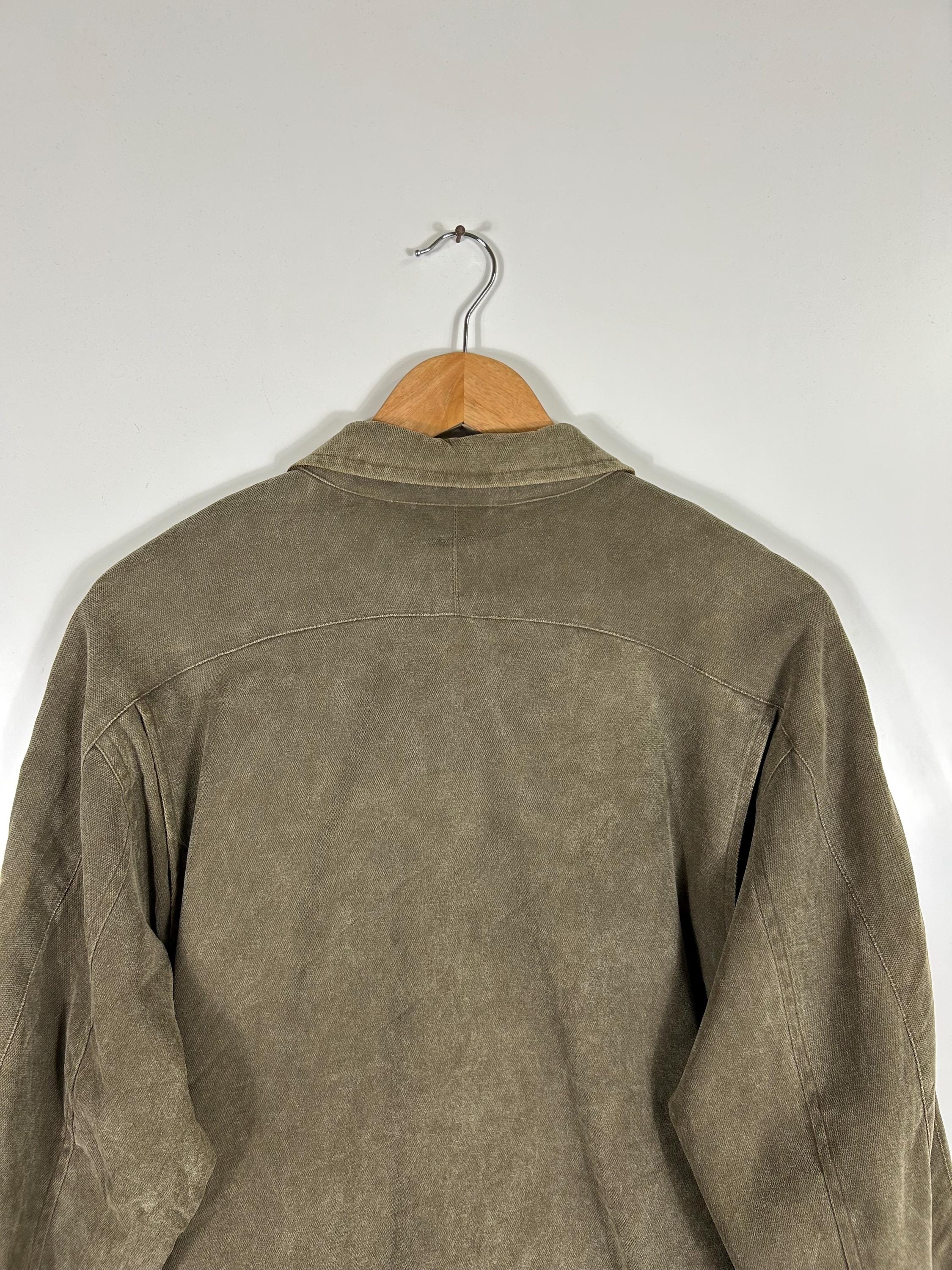 Vintage Tehama by Clint Eastwood Suede Look Bomber Jacket – Brown