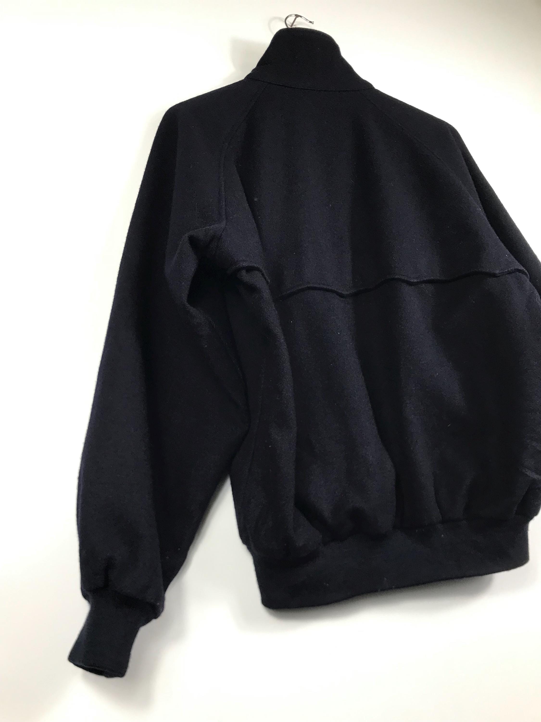Vintage J. Press Harrington Jacket – Navy Blue Tartan Lining Ivy 