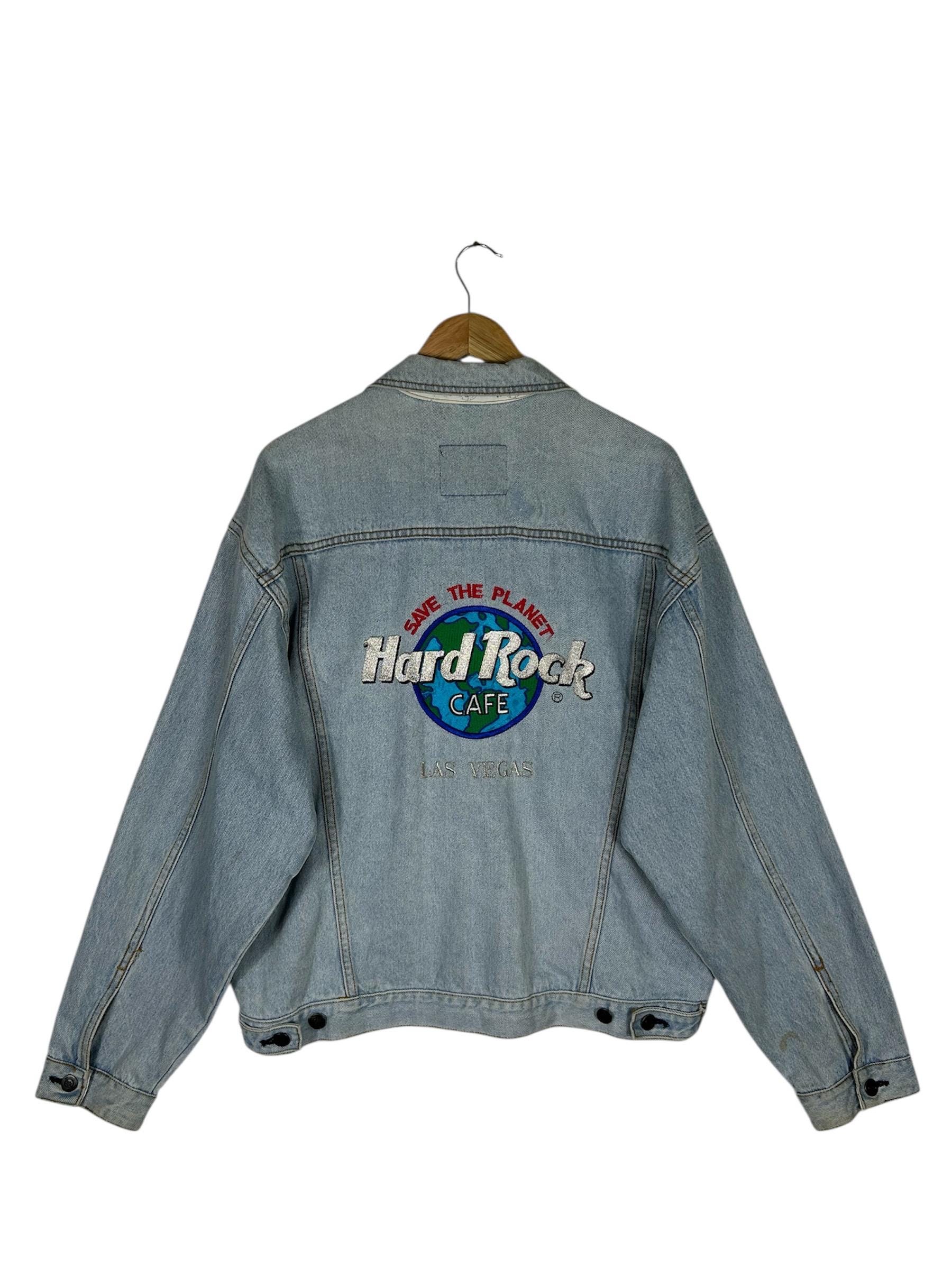 Hard Rock Cafe Denim Jacket - Etsy