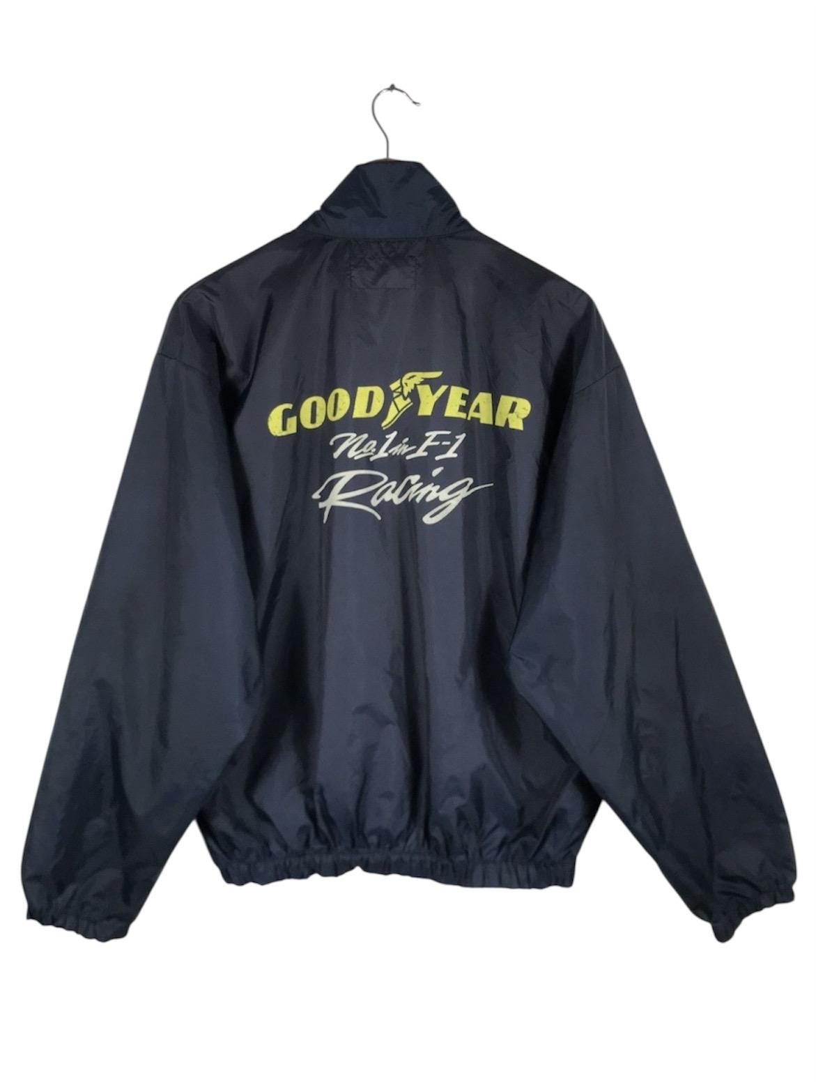 GOODYEAR ジャケット #1 in Racing Vintage Goodyear Racing F1 Nylon Jacket Made in Japan 90s
