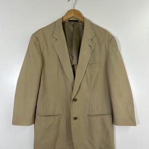 A.A.R Yohji Yamamoto Beige Cotton Blazer Jacket | Made in Japan | Vintage Japanese Designer | Size M image 1