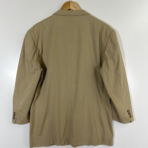 A.A.R Yohji Yamamoto Beige Cotton Blazer Jacket | Made in Japan | Vintage Japanese Designer | Size M image 14