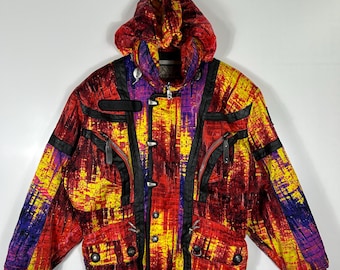 Vintage Salomon Ski Jacket Warmth and Style for Winter Adventures