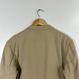 A.A.R Yohji Yamamoto Beige Cotton Blazer Jacket | Made in Japan | Vintage Japanese Designer | Size M image 17