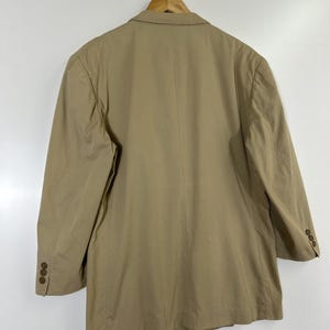 A.A.R Yohji Yamamoto Beige Cotton Blazer Jacket | Made in Japan | Vintage Japanese Designer | Size M image 15