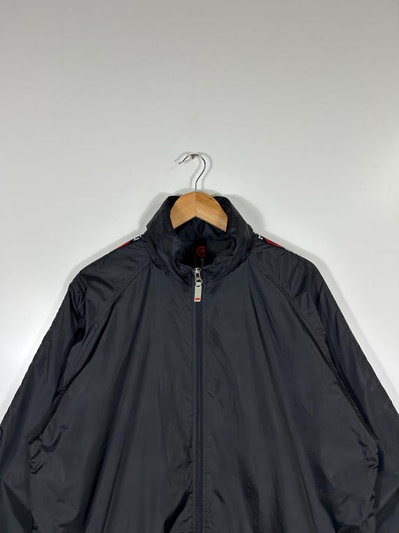 Vintage Ecko Function Black Windbreaker Jacket Re… - image 5