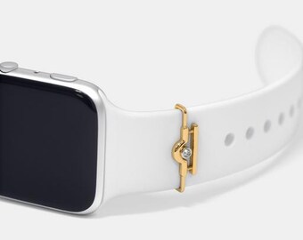 Charm per Apple Watch con segno zodiacale: argento sterling 925, oro 14k