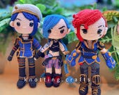 Arcane League of Legends Crochet Amigurumi Doll Plushie