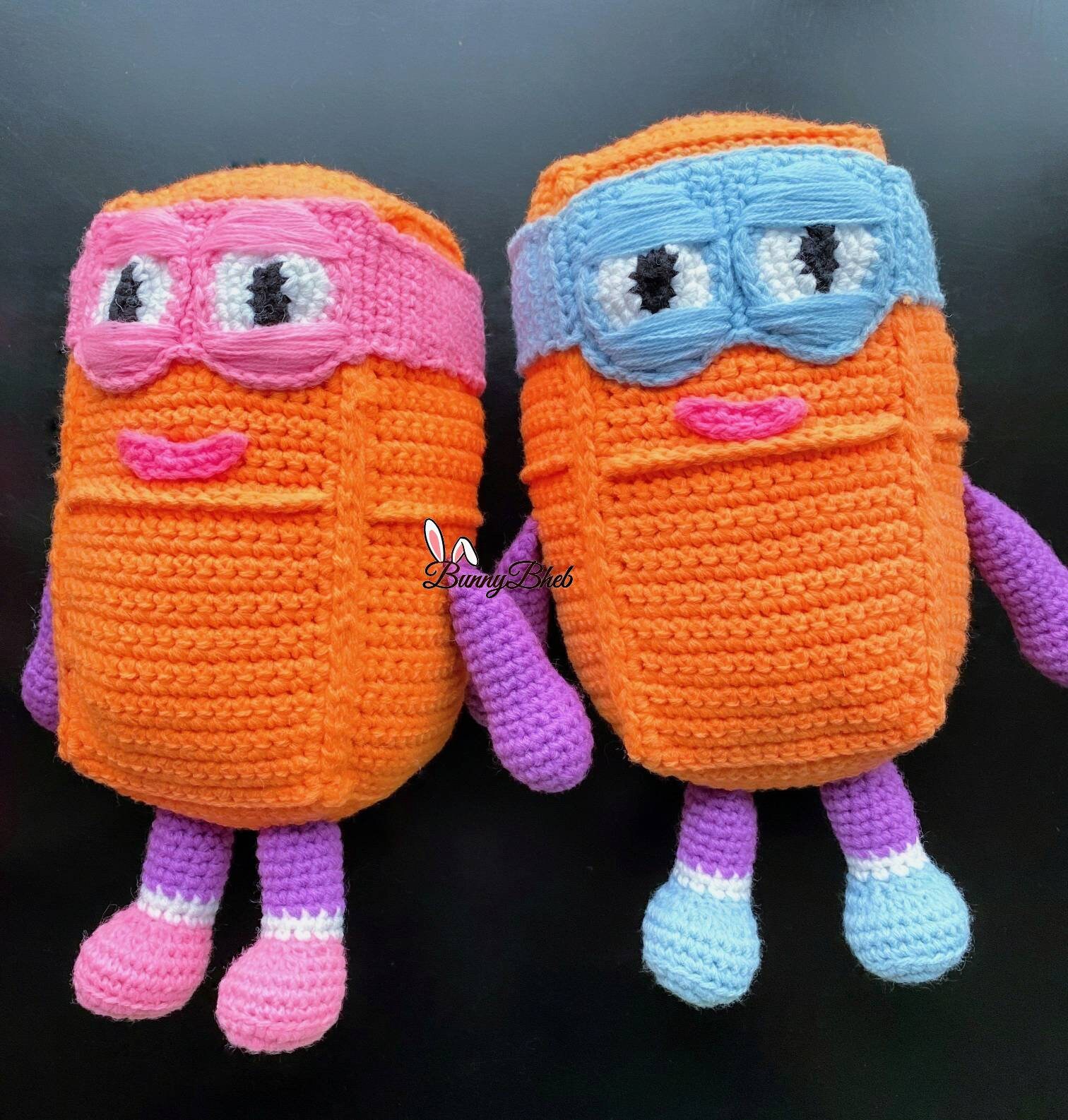Numberblocks 15 / 610 Crochet Dolls Handmade Amigurumi Plush Etsy