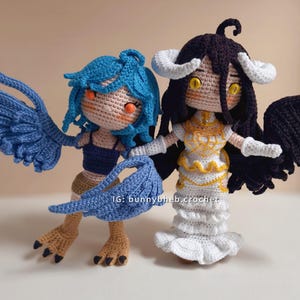 Anime Crochet Figure Detailed Amigurumi Yarn Commission