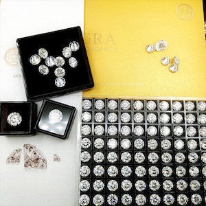 1 cts lot 3.5 mm Certified Loose Moissanite Round Cut Stones D VVS1 for jewelry making