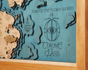 Wooden 3D Kingdoms of Shadows Map