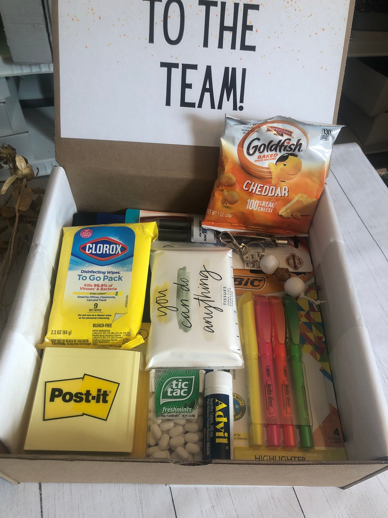 To The Team Gift Box Corporate Gift New Employee Etsy