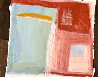 Original Abstract Artwork, Fine Art, Abstract Painting, Ready to Frame