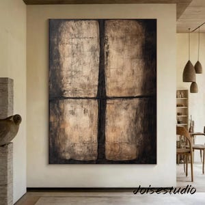 Large Original Beige brown Abstract Painting Contemporary Paintings Beige Brown Painting Beige Wall Art Brown Wall Decor Large Abstract Art