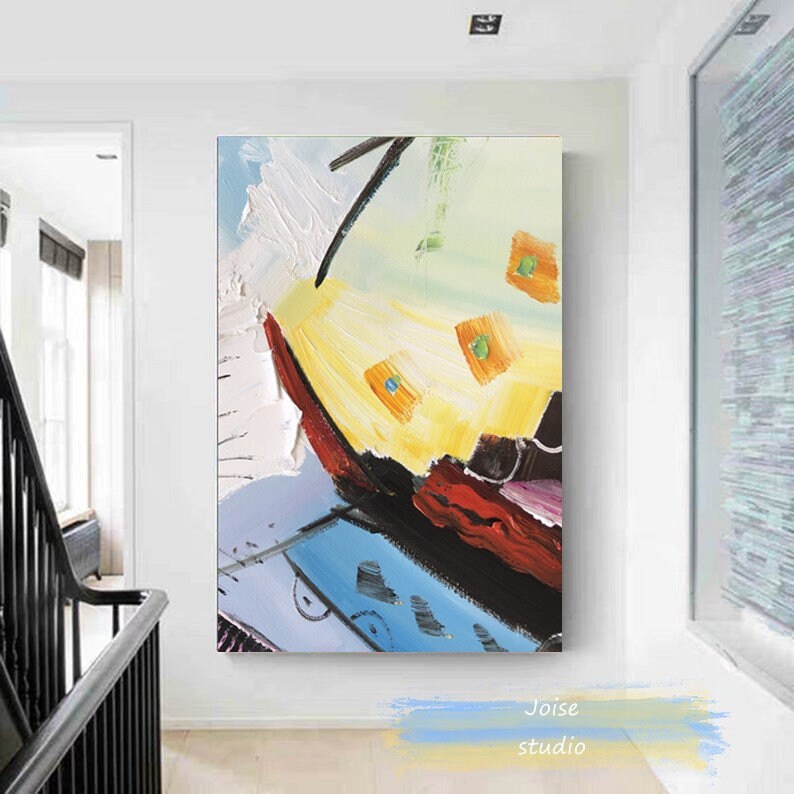 Large Abstract PaintingOriginal Colorful Acrylic Paintings On | Etsy
