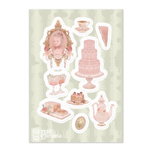 Versailles Treats Sticker sheet