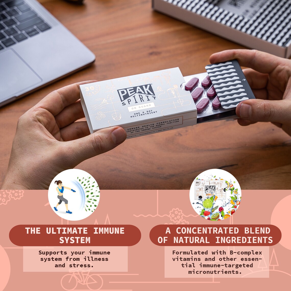 Peak Spirit On Guard Advanced Immune