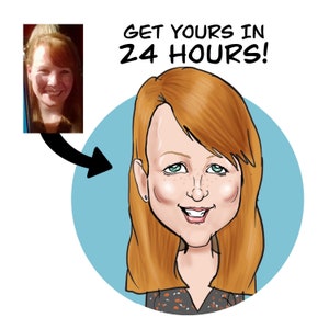 Custom Avatar | 24hrs Quick cartoon profile avatar drawing from photo