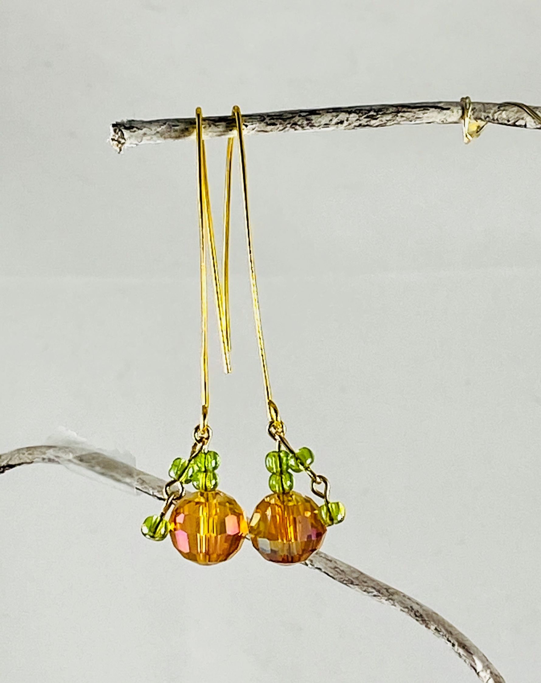 Glass Pumpkin Earring Pumpkin Earrings Pumpkin Jewelry | Etsy