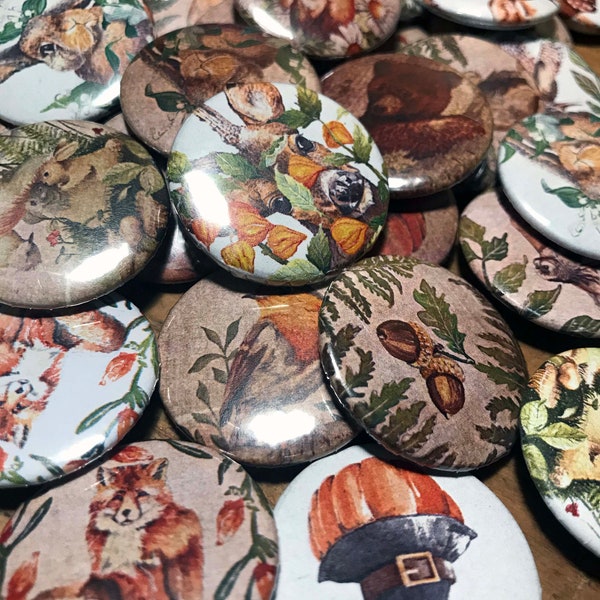 Lot de 15 badges surprise