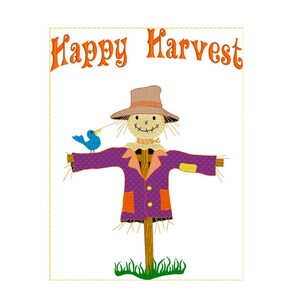 Happy Harvest Scarecrow
