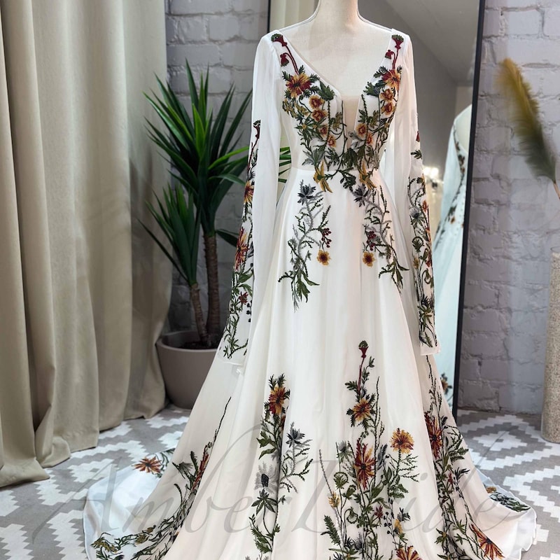 Forest Floral Jacket Dress