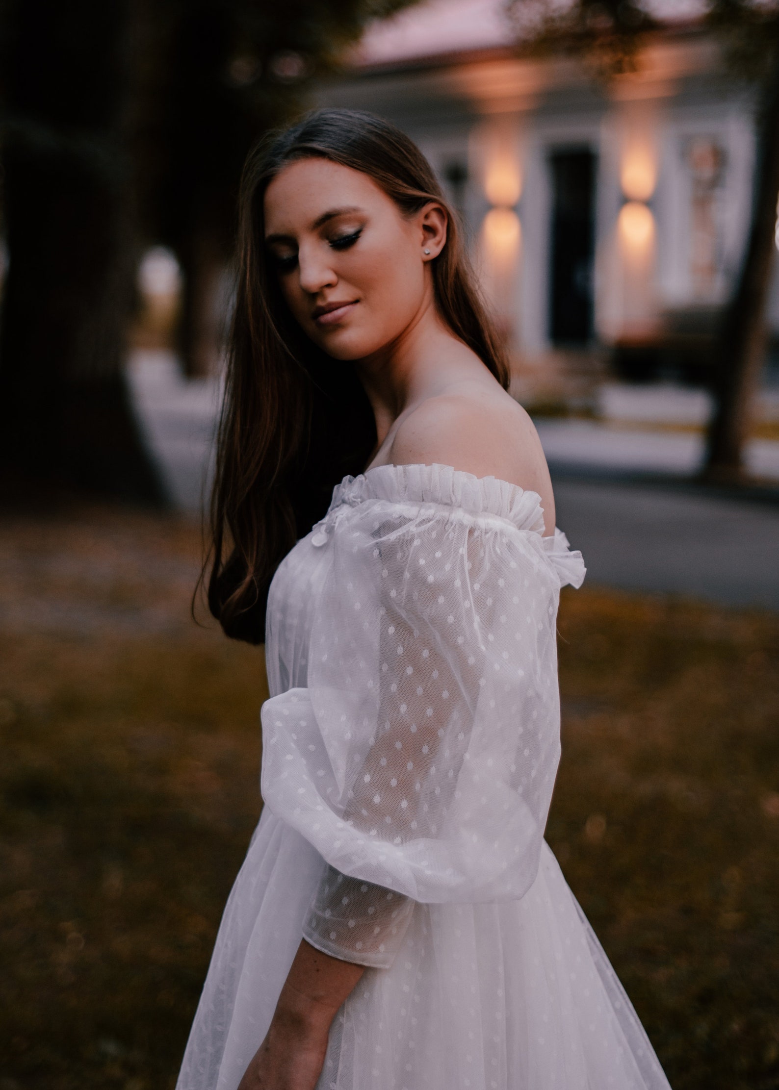 boho ball gown