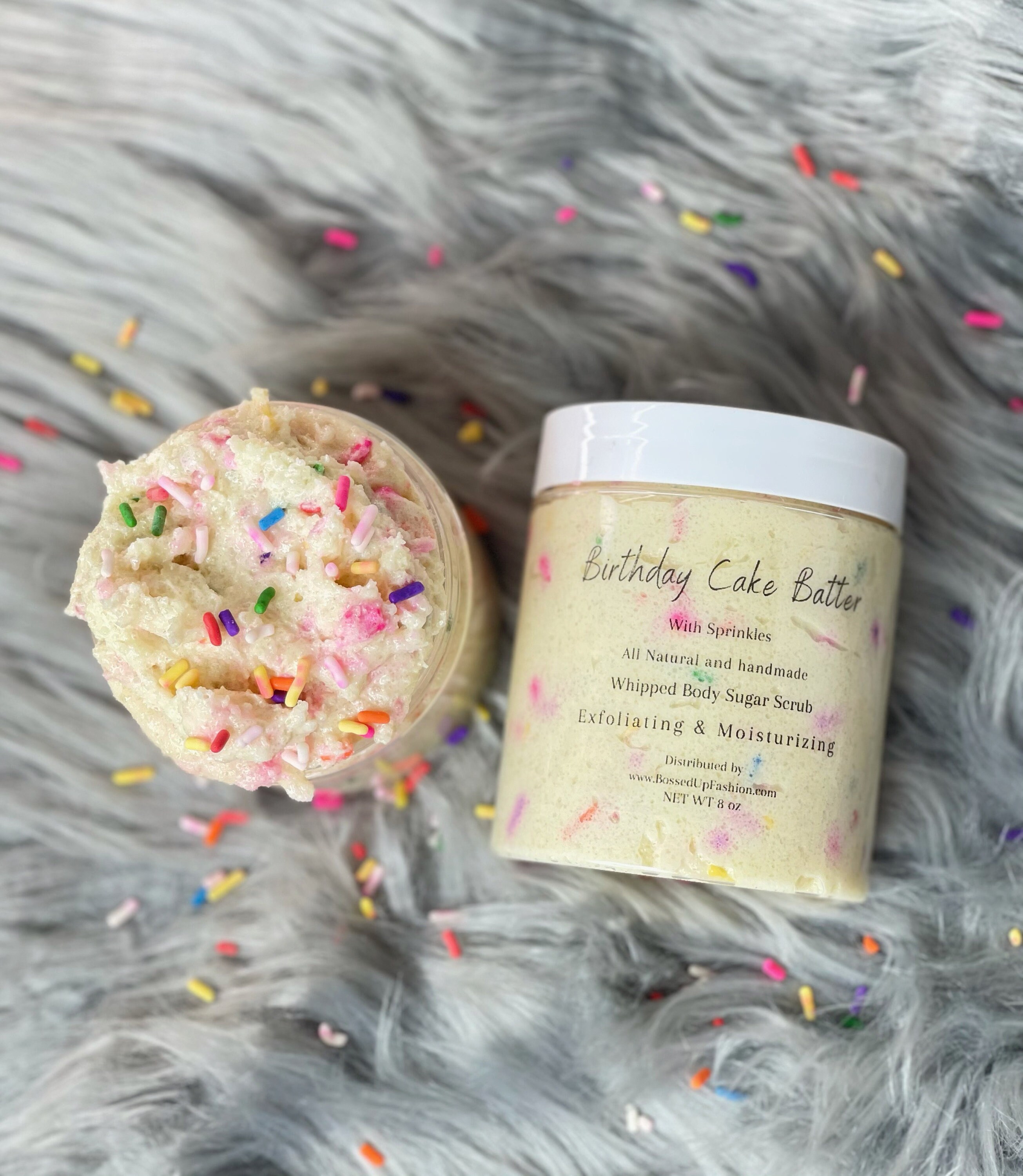 Birthday Cake Batter Whipped Body Scrub Etsy