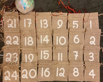 24 Calendrier de l'Avent de Noël