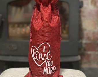 Sac à bouteille de vin personnalisé