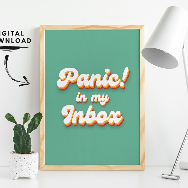 Inbox Office Sign - Etsy