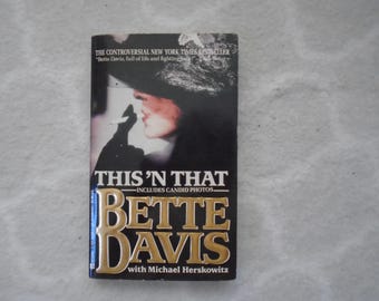 This 'N That, Bette Davis con Michael Herskowitz, edición de bolsillo