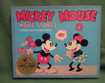 Walt Disney, Mickey Mouse Movie Stories, Tapa dura con sobrecubierta, publicado en 1988