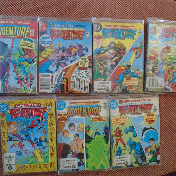 Vintage DC Adventure Comics, 1982 & 1983, Your Choice