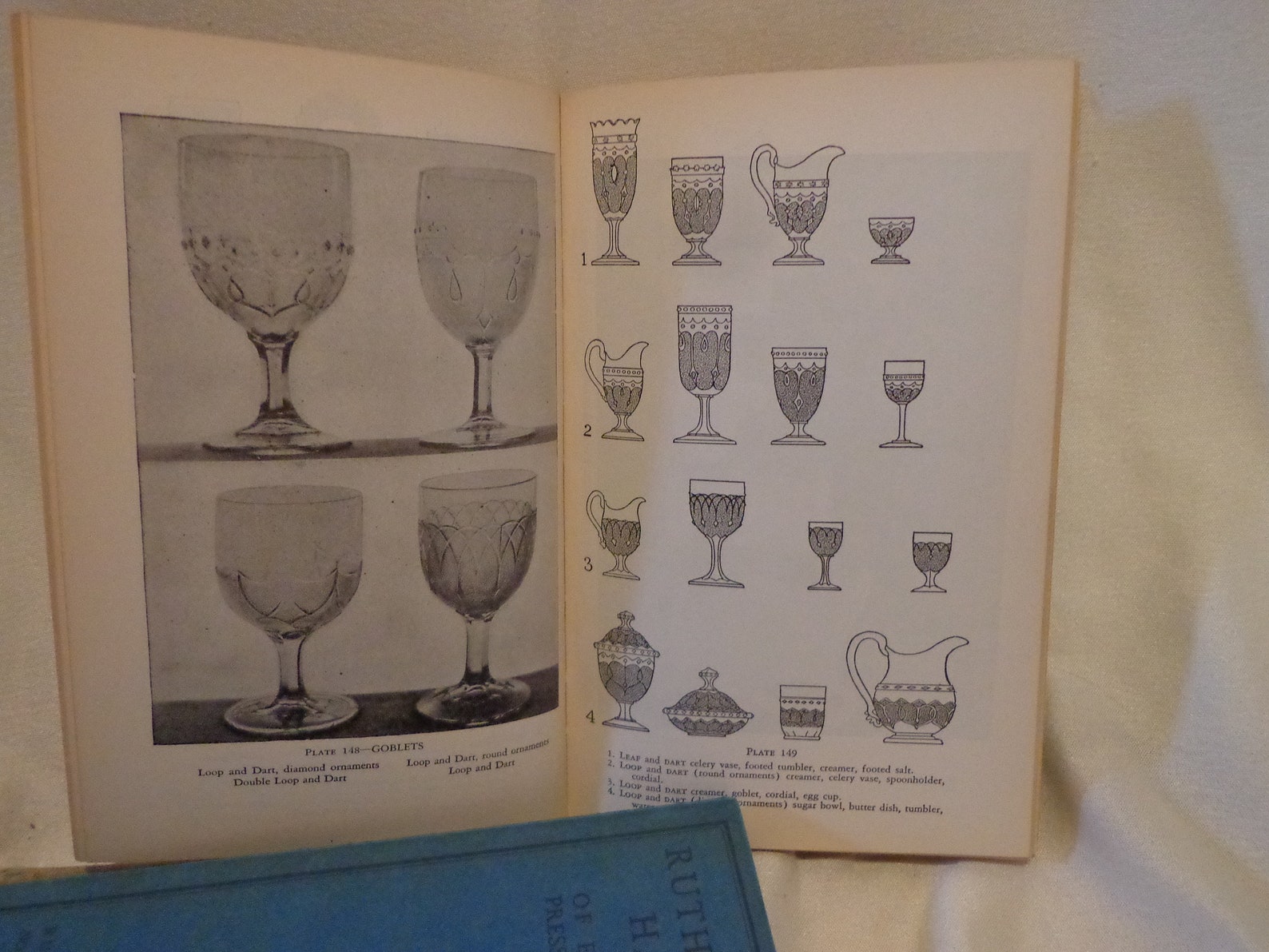 Early American Pressed Glass Patterns, Ruth b Lee, 1946, Fourteenth