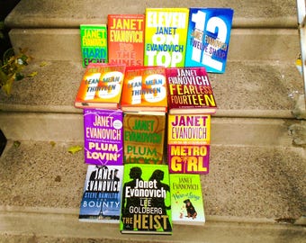 Libros de Janet Evanovich, tapa dura, tapa blanda, Stephanie Plum, Diesel, Fox & O'Hare, a su elección, algunos tal cual, ¡LEA LAS DESCRIPCIONES DETENIDAMENTE!