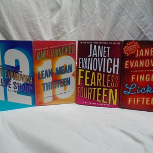 Janet Evanovich Books, Stephanie Plum, Hardcovers & Paperbacks, Your Choice, Some As Is, READ DESCRIPTIONS CAREFULLY image 4