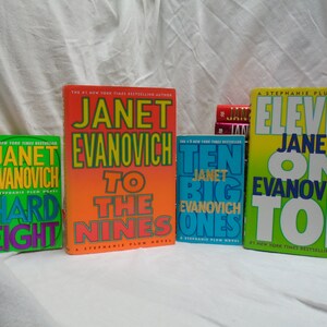 Janet Evanovich Books, Stephanie Plum, Hardcovers & Paperbacks, Your Choice, Some As Is, READ DESCRIPTIONS CAREFULLY image 3