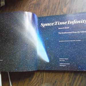 Space Time Infinity by James S. Trefil, The Smithsonian Views the Universe, Hardcover Book
