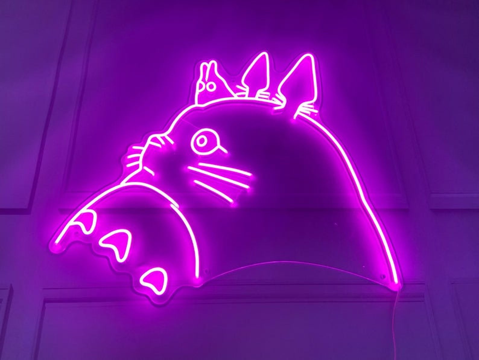 Custom Anime Neon Sign Flex Led Neon Light Led Sign Anime Etsy