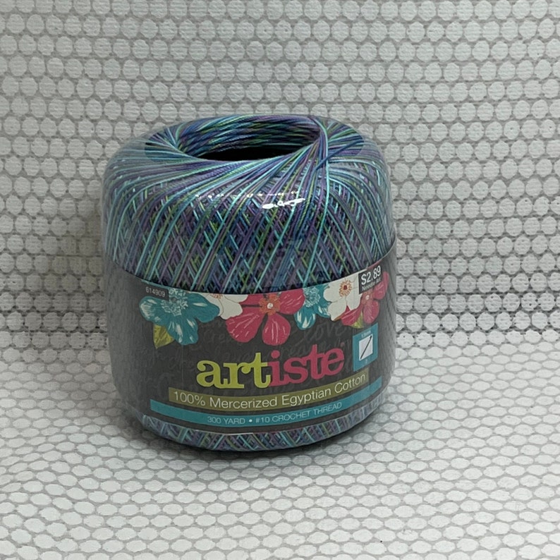 Artiste 100 Mercerized Egyptian Variegated Cotton Crochet Etsy